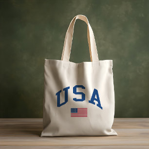 Tote Bag Drapeau américain de la fête de l'indépendance pat