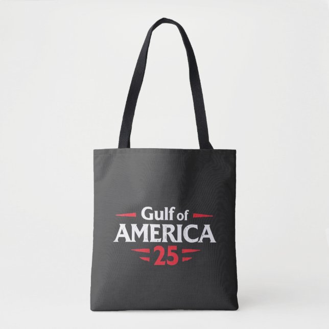 Tote Bag Drapeau américain patriotique du golfe d'Amérique  (Devant)