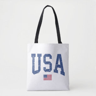 Tote Bag Drapeau américain patriotique femmes hommes enfant
