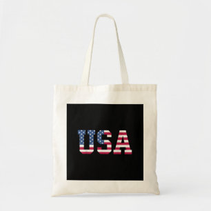 Tote Bag Drapeau américain Patriotique Rouge Blanc Bleu Éto