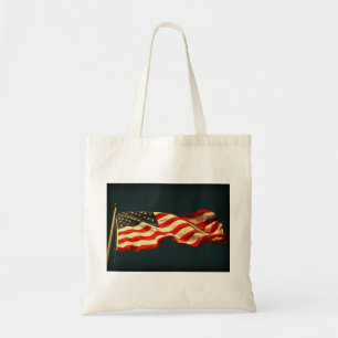 Tote Bag Drapeau américain réutilisable