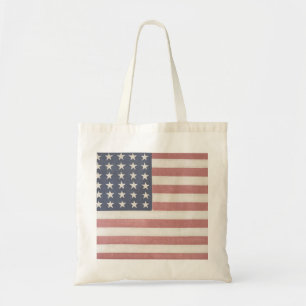 Tote Bag Drapeau américain rustique Americana