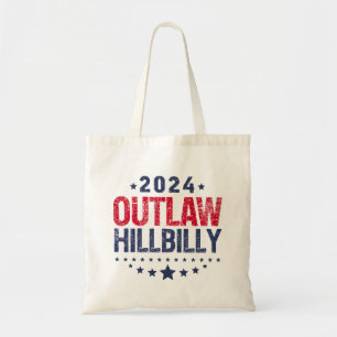 Tote Bag Drapeau américain Trump Vance 2024 hors-la-loi Hil