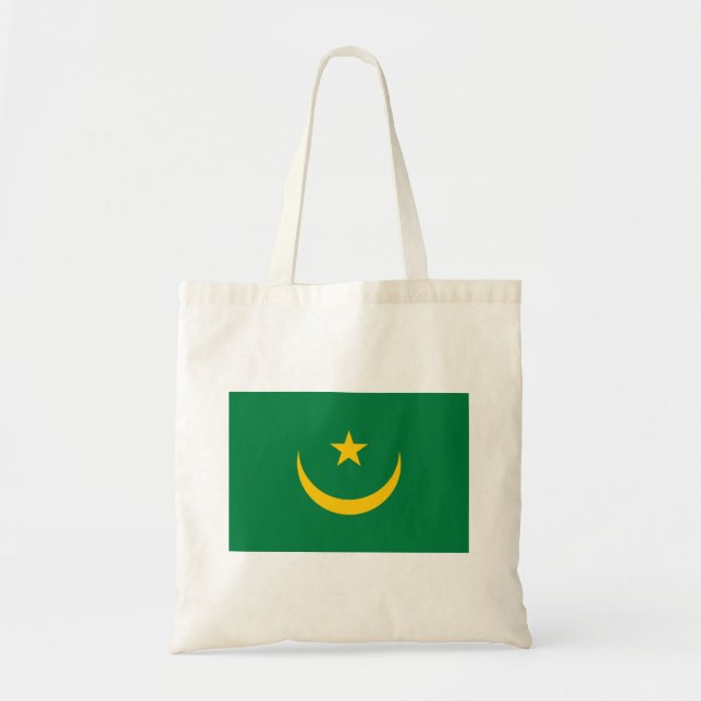 Tote Bag Drapeau ancien de Mauritanie (Devant)