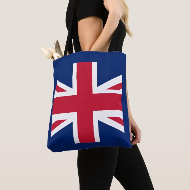 Tote Bag Drapeau anglais patriotique (De près)