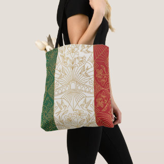 Tote Bag Drapeau Art Déco du patrimoine | Italie Nom person