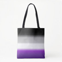 Drapeau asexuel de fierté de gradient d'as :