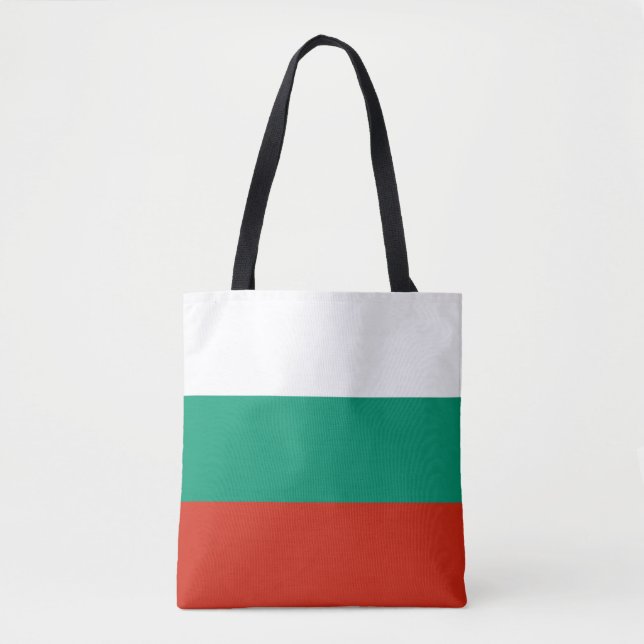 Tote Bag Drapeau Bulgare Patriotique (Devant)