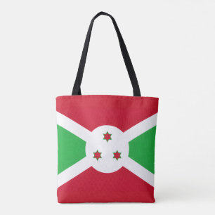 Tote Bag Drapeau burundais, Drapeau du Burundi