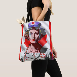 Tote Bag Drapeau canadien