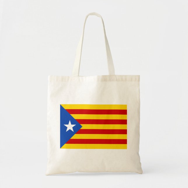 Tote Bag Drapeau catalan de l'indépendance de "L'Estelada (Devant)
