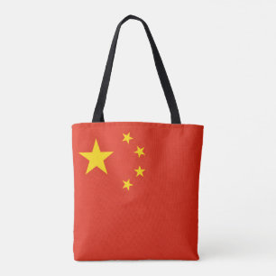 Tote Bag Drapeau chinois, Drapeau de la Chine