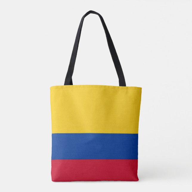 Tote Bag Drapeau Colombien, Drapeau de la Colombie (Dos)