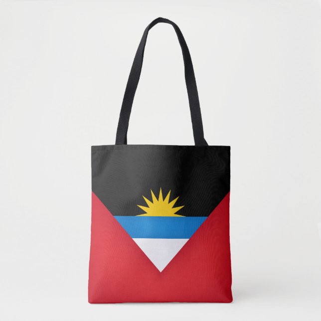 Tote Bag Drapeau cool Antigua-et-Barbuda (Devant)