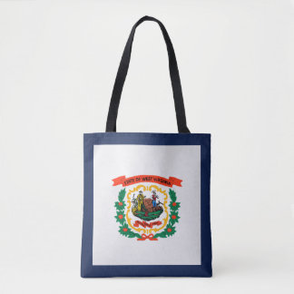 Tote Bag Drapeau cool De L'État De Virginie Occidentale