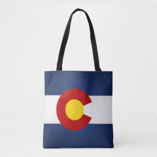 Tote Bag Drapeau cool Du Colorado Mode