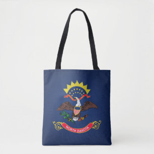 Tote Bag Drapeau cool Du Dakota Du Nord