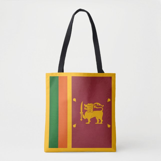 Tote Bag Drapeau Cool du Sri Lanka (Devant)