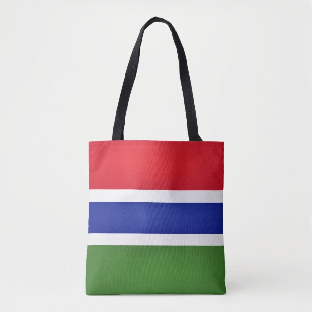 Tote Bag Drapeau Cool Gambie (Devant)