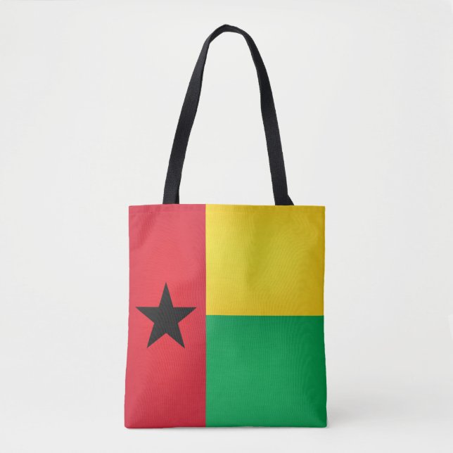 Tote Bag Drapeau cool Guinée-Bissau (Devant)