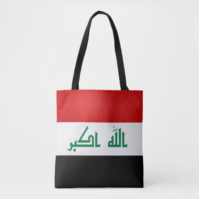 Tote Bag Drapeau cool Irak (Devant)