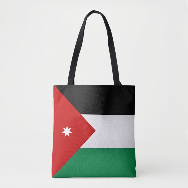Tote Bag Drapeau cool Jordanie (Devant)