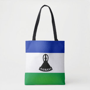 Tote Bag Drapeau cool Lesotho