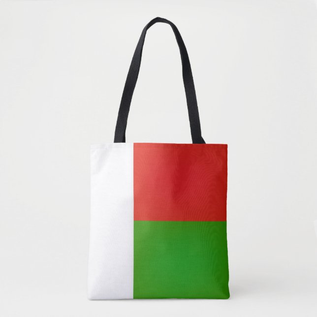 Tote Bag Drapeau cool Madagascar (Devant)
