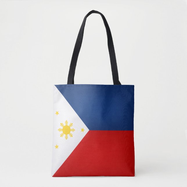 Tote Bag Drapeau cool Philippines (Devant)