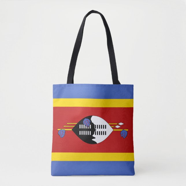 Tote Bag Drapeau Cool Swaziland (Eswatini) (Devant)
