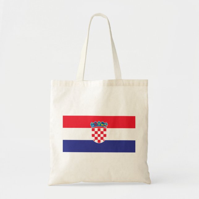 Tote Bag Drapeau Croatie (Devant)