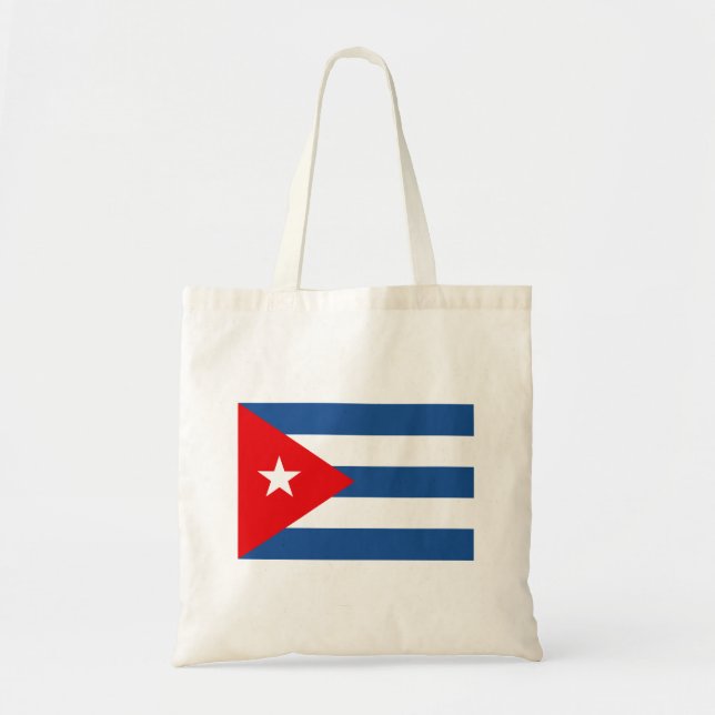 Tote Bag Drapeau Cuba (Devant)