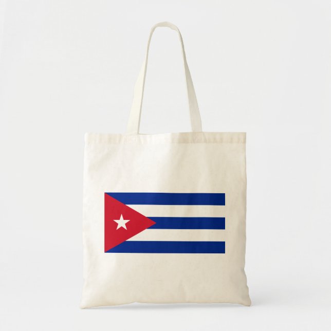 Tote Bag Drapeau Cuba (Devant)
