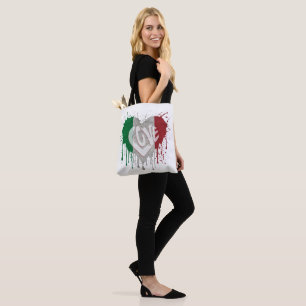 Tote Bag Drapeau d'amour Italie