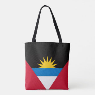 Tote Bag Drapeau d'Antigua-et-Barbuda, Antiguais Barbudien
