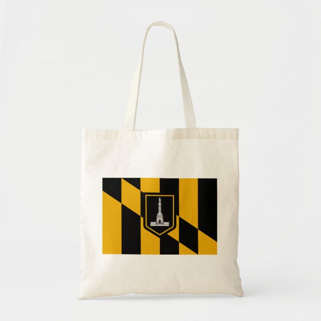Tote Bag Drapeau de Baltimore (Devant)