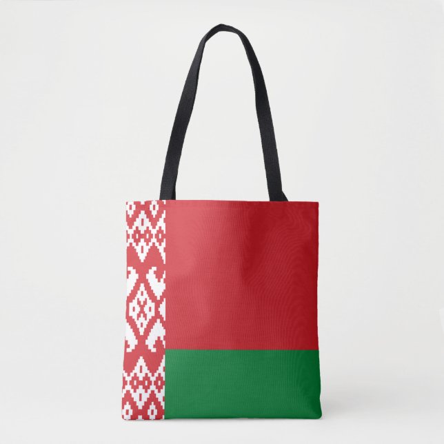 Tote Bag Drapeau de Biélorussie (Devant)