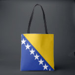 Tote Bag Drapeau de Bosnie-Herzégovine<br><div class="desc">Drapeau de Bosnie-Herzégovine</div>