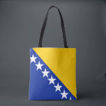 Tote Bag Drapeau de Bosnie-Herzégovine<br><div class="desc">Drapeau de Bosnie-Herzégovine</div>
