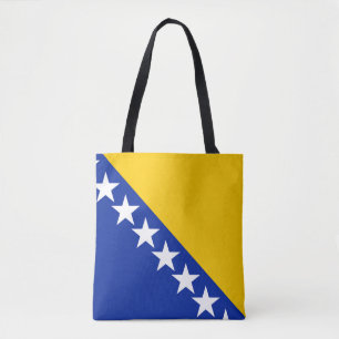 Tote Bag Drapeau de Bosnie-Herzégovine