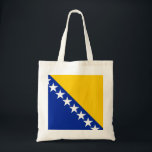 Tote Bag Drapeau de Bosnie-Herzégovine<br><div class="desc">Drapeau de Bosnie-Herzégovine</div>