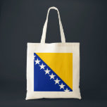 Tote Bag Drapeau de Bosnie-Herzégovine<br><div class="desc">Drapeau de Bosnie-Herzégovine</div>