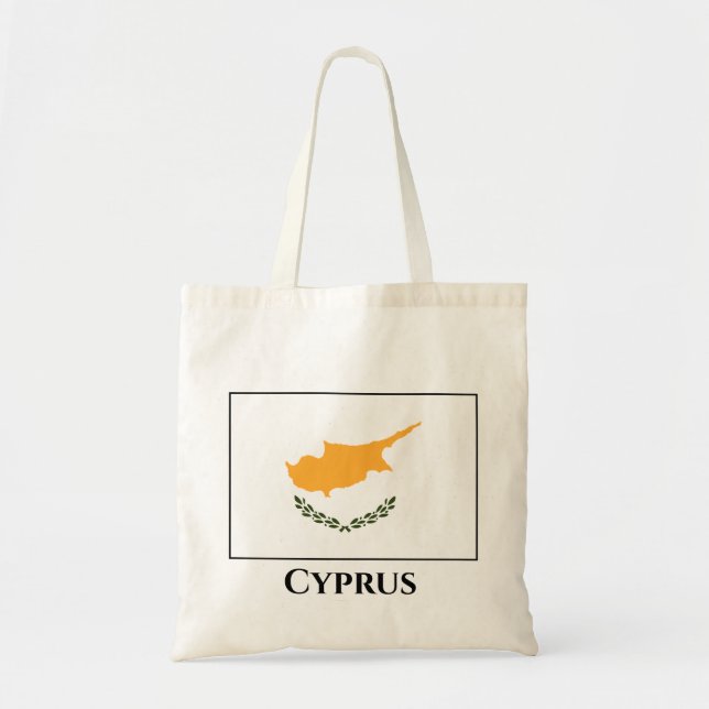 Tote Bag Drapeau de Chypre (Devant)