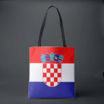 Tote Bag Drapeau de Croatie<br><div class="desc">Drapeau de Croatie</div>