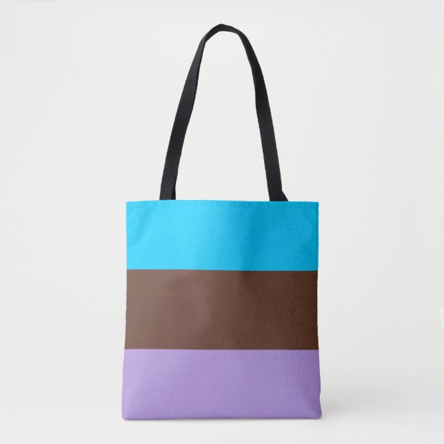 Tote Bag Drapeau de fierté androsexuelle (Devant)