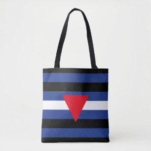 Tote Bag Drapeau de fierté cuir queer
