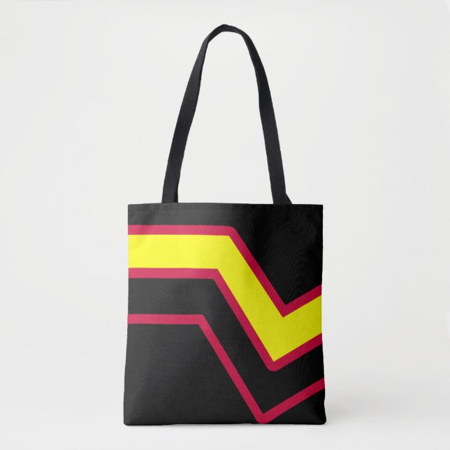 Tote Bag Drapeau de fierté en caoutchouc / latex (Devant)