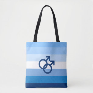 Tote Bag Drapeau de fierté gay MLM