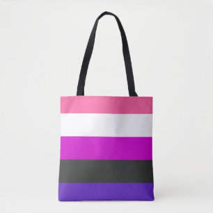 Tote Bag Drapeau de fierté genderfluid