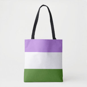 Tote Bag Drapeau de fierté genderqueer